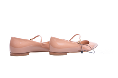 GIANVITTO ROSSI SAPATILHA VERNIS BEIGE - 37 BR