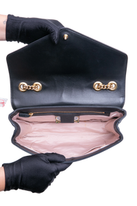 GUCCI RAJAH MEDIUM GG BLACK