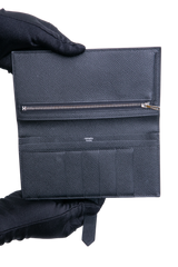 HERMÈS PORTEFEUILLE BÉARN SOUFFLET SO BLACK