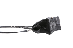 BALENCIAGA HOURGLASS TOP HANDLE PATCHWORK DENIM