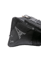 BALENCIAGA HOURGLASS TOP HANDLE PATCHWORK DENIM