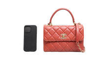 CHANEL TRENDY CC SMALL FLAP LAMBSKIN TERRACOTA