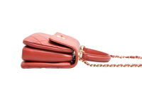 CHANEL TRENDY CC SMALL FLAP LAMBSKIN TERRACOTA