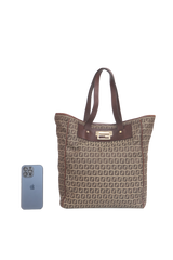 FENDI TOTE SHOPPING ZUCCHONO BROWN