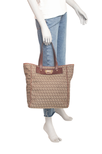 FENDI TOTE SHOPPING ZUCCHONO BROWN