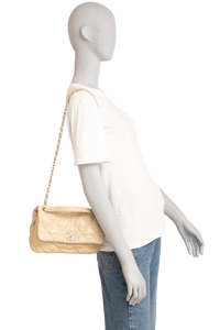 CHANEL LOVE ME TENDER MEDIUM FLAP BAG BEIGE