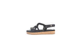 DESAPEGO THASSIA NAVES CHANEL SANDAL ROPE BLACK - 37 BR