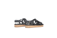DESAPEGO THASSIA NAVES CHANEL SANDAL ROPE BLACK - 37 BR