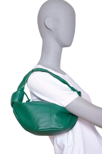 BOTTEGA DOUBLE KNOT MINI GREEN