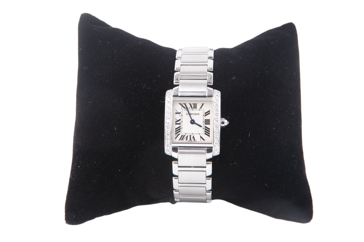 CARTIER TANK FRANCAISE WITH BRILLIANT