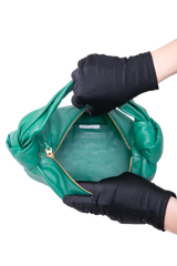 BOTTEGA DOUBLE KNOT MINI GREEN
