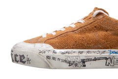 GOLDEN GOOSE SNEAKER SUPER-STAR LEATHER/SUEDE TAN - 36 BR