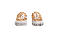 GOLDEN GOOSE SNEAKER SUPER-STAR LEATHER/SUEDE TAN - 36 BR
