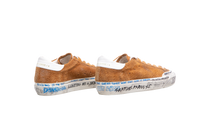 GOLDEN GOOSE SNEAKER SUPER-STAR LEATHER/SUEDE TAN - 36 BR