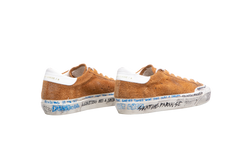 GOLDEN GOOSE SNEAKER SUPER-STAR LEATHER/SUEDE TAN - 36 BR