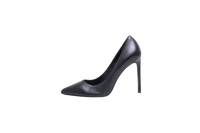 YSL POINTED TOE LEATHER BLACK - 37 BR