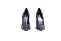 YSL POINTED TOE LEATHER BLACK - 37 BR