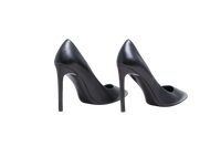 YSL POINTED TOE LEATHER BLACK - 37 BR