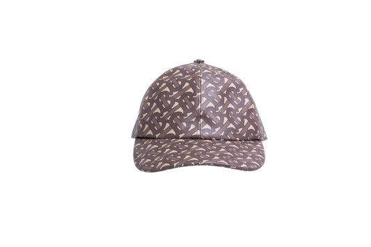 BURBERRY BASEBALL CAP COATED CANVAS TB MONOGRAM