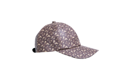 BURBERRY BASEBALL CAP COATED CANVAS TB MONOGRAM