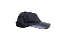FENDI BASEBALL CAP WITH SUNGLASSES CANVAS AND LEATHER BLACK