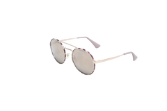 PRADA CINEMA METAL/TORTOISE LENSES MIRRORED