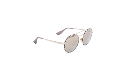 PRADA CINEMA METAL/TORTOISE LENSES MIRRORED