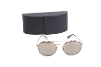 PRADA CINEMA METAL/TORTOISE LENSES MIRRORED