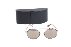PRADA CINEMA METAL/TORTOISE LENSES MIRRORED