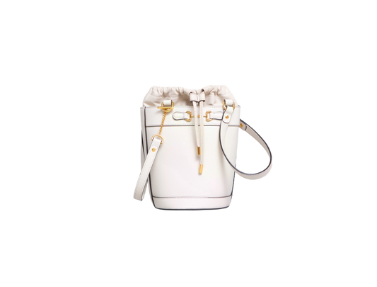 GUCCI HORSEBIT 1955 BUCKET LEATHER IVORY