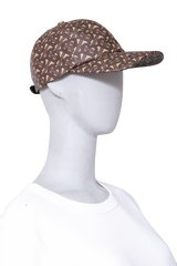 BURBERRY BASEBALL CAP COATED CANVAS TB MONOGRAM