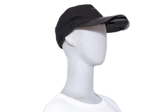 FENDI BASEBALL CAP WITH SUNGLASSES CANVAS AND LEATHER BLACK