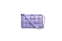 BOTTEGA PADDED CASSETTE MAXI INTRECCIATO LILAC