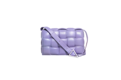 BOTTEGA PADDED CASSETTE MAXI INTRECCIATO LILAC