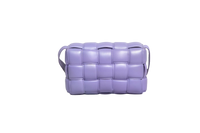 BOTTEGA PADDED CASSETTE MAXI INTRECCIATO LILAC