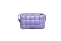 BOTTEGA PADDED CASSETTE MAXI INTRECCIATO LILAC