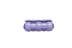 BOTTEGA PADDED CASSETTE MAXI INTRECCIATO LILAC