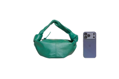 BOTTEGA DOUBLE KNOT MINI GREEN