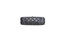 VALENTINO ROCKSTUD SPIKE MATELASSÊ BLACK