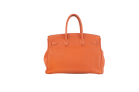 HERMÈS BIRKIN 35 TOGO LEATHER ORANGE