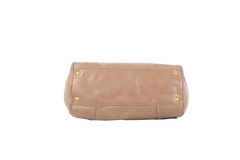 PRADA VITELLO SATCHEL BEIGE