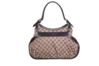 GUCCI QUEEN GG CANVAS SHOULDER BAG (VINTAGE)