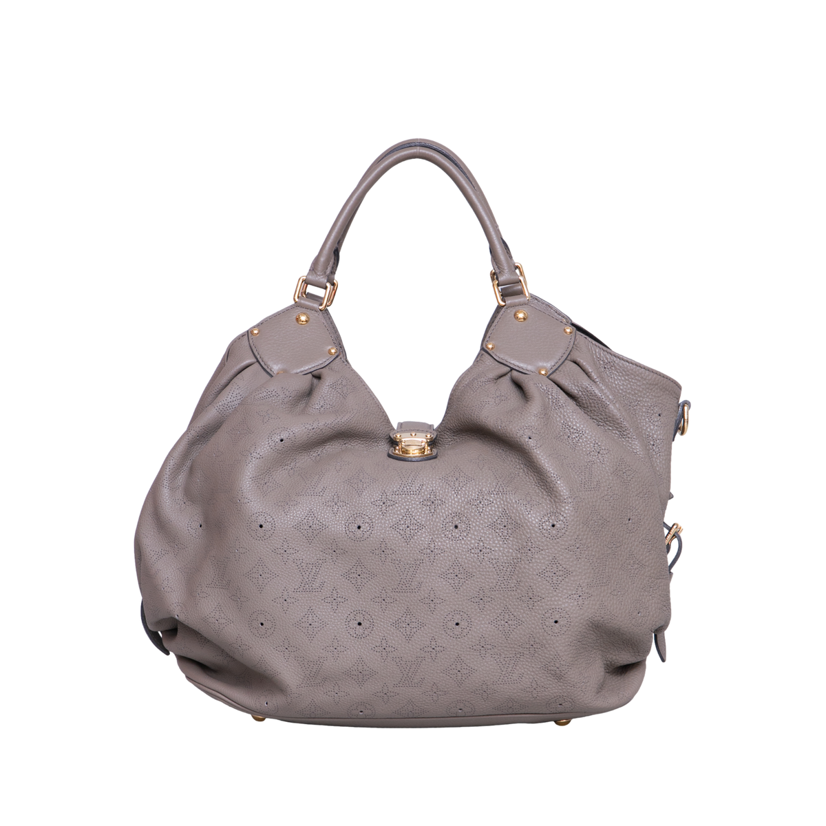 LV MAHINA LARGE HOBO GREY