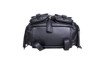 YSL FESTIVAL BACKPACK FRINGE LEATHER BLACK