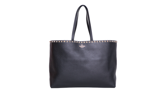 VALENTINO SHOPPER ROCKSTUD BLACK
