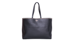 VALENTINO SHOPPER ROCKSTUD BLACK
