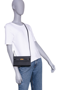 HERMÈS KELLY TO GO CHÈVRE MYSORE NOIR GOLD HDWR