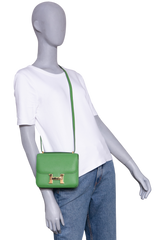 HERMÈS MINI CONSTANCE 18 EPSOM VERT YUCCA GOLD HDWR
