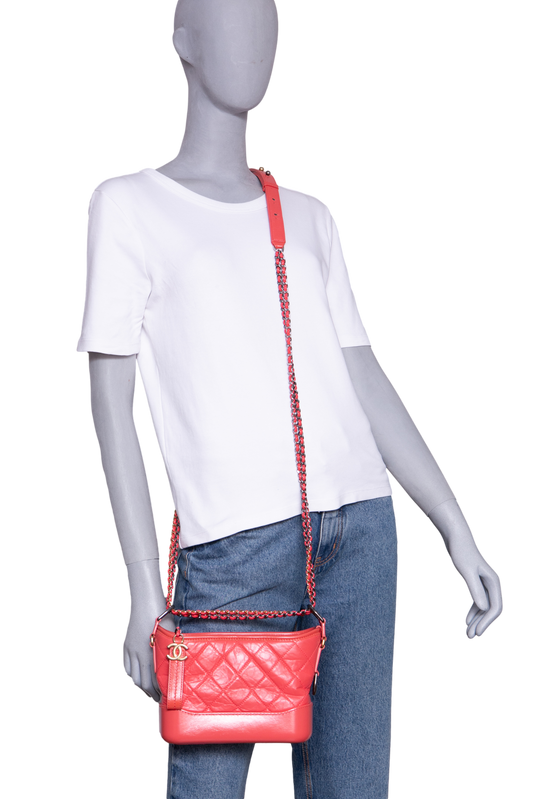 CHANEL MINI GABRIELLE CORAL