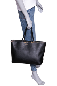 VALENTINO SHOPPER ROCKSTUD BLACK